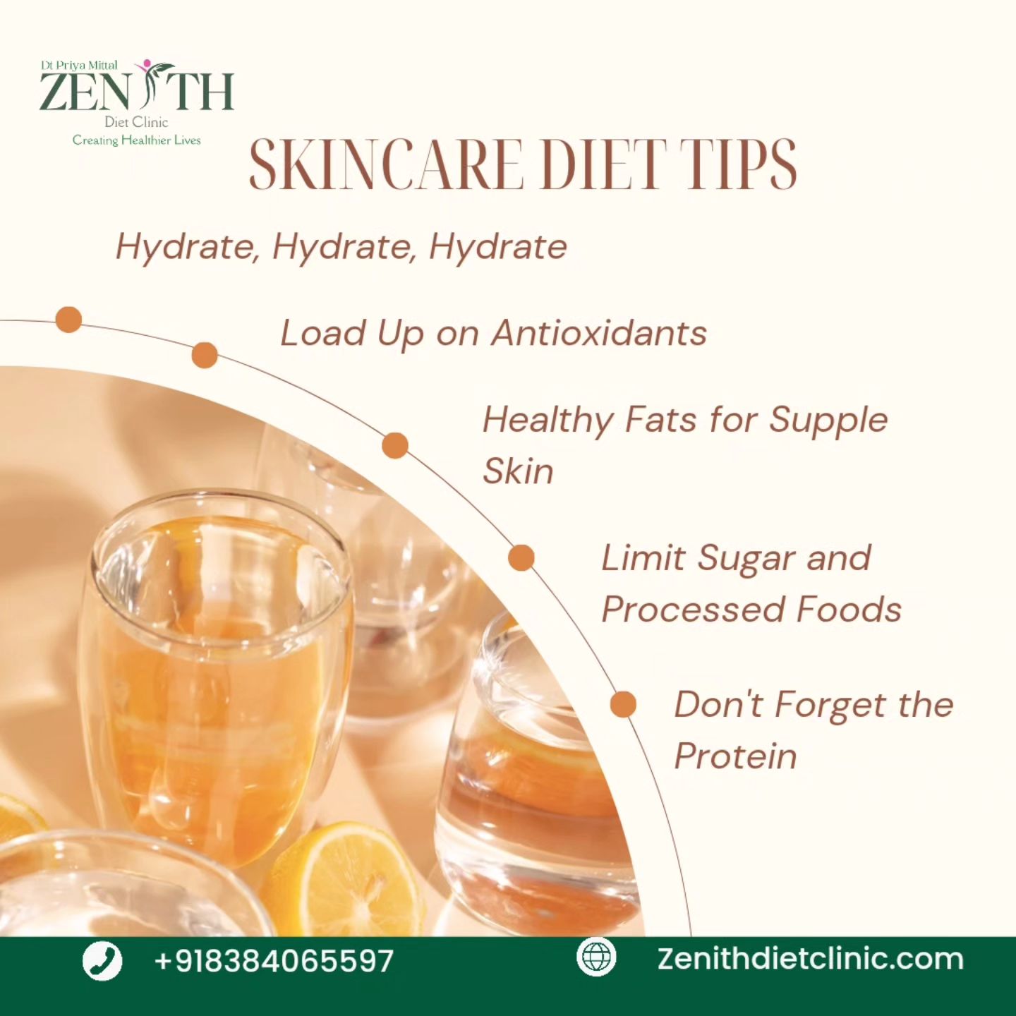 Zenith Diet Clinic Skincare Diet Tips