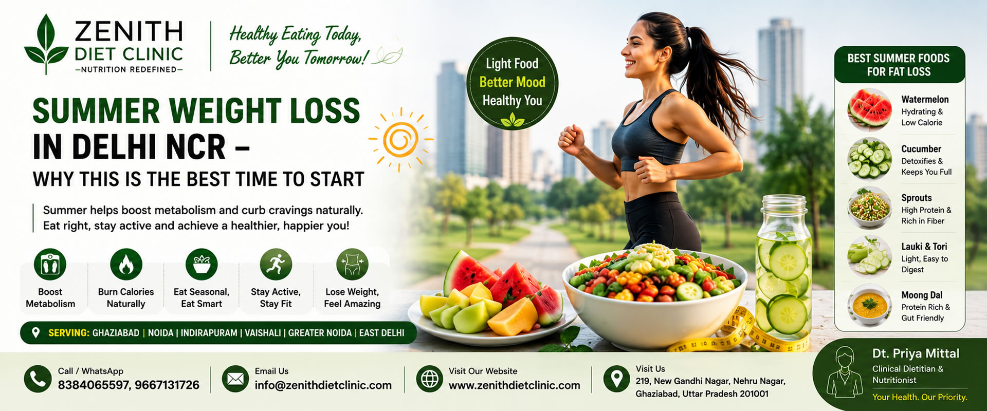Summer Weight Loss in Delhi NCR – Why This Is the Best Time to Start