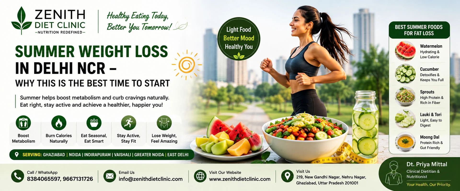 Summer Weight Loss in Delhi NCR – Why This Is the Best Time to Start